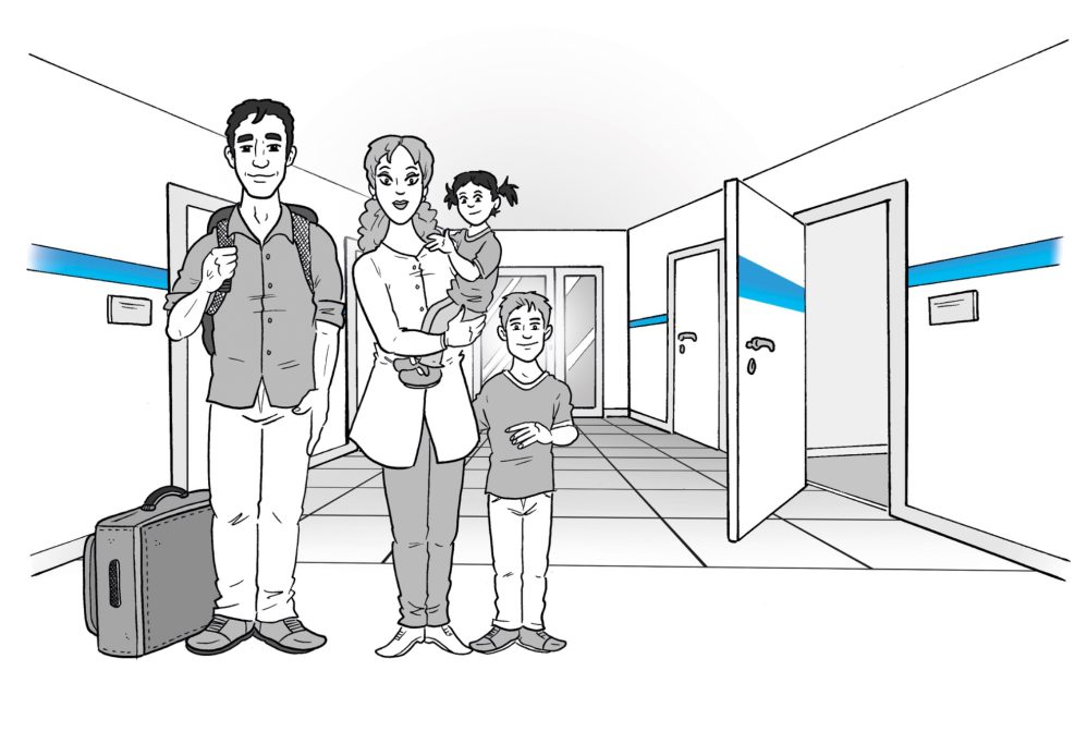 Illustrationen, Erklärvideo „COVID“, Berlin