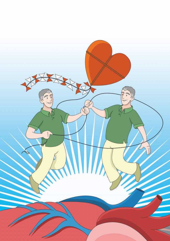 Illustration, Magazin "Herzblatt"